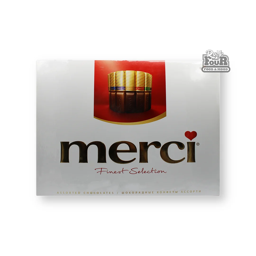 Շոկոլադե կոնֆետների հավաքածու «Merci» ասորտի 675գ